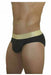 ErgoWear Classic Brief Feel XV Adaptable Pouch Black/Gold 0825 17 - SexyMenUnderwear.com