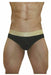 ErgoWear Classic Brief Feel XV Adaptable Pouch Black/Gold 0825 17 - SexyMenUnderwear.com