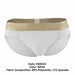 ErgoWear Classic Brief Feel XV Adaptable Pouch White 0632 18 - SexyMenUnderwear.com