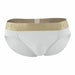 ErgoWear Classic Brief Feel XV Adaptable Pouch White 0632 18 - SexyMenUnderwear.com