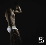 ErgoWear Classic Brief Feel XV Adaptable Pouch White 0632 18 - SexyMenUnderwear.com
