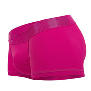 ErgoWear Feel XX Boxer Trunks Stretch Contoured Pouch Raspberry Pink 1403 - SexyMenUnderwear.com