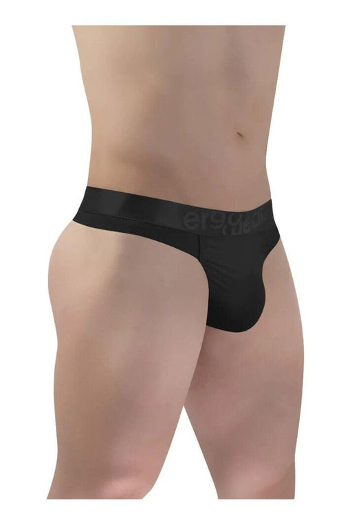 ErgoWear Feel XX Thongs Low-Rise Lean Cut Fully Ergonomic Black Thong 1405 - SexyMenUnderwear.com