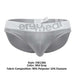 ErgoWear Hip Bikini Briefs Super Sleek Low-Rise Brief Soft Mid Gray 1366 - SexyMenUnderwear.com