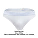 ErgoWear Hip Thong Silky Soft Microfiber Style & Comfort Thongs White 1106 36 - SexyMenUnderwear.com