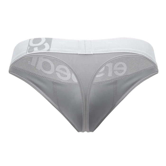 ErgoWear Hip Thong Silky Soft Microfiber Thongs in Mid Grey 1365 - SexyMenUnderwear.com