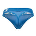 ErgoWear Hip Thongs Silky Soft Microfiber Comfort & Stylish Thong Teal 1103 37 - SexyMenUnderwear.com
