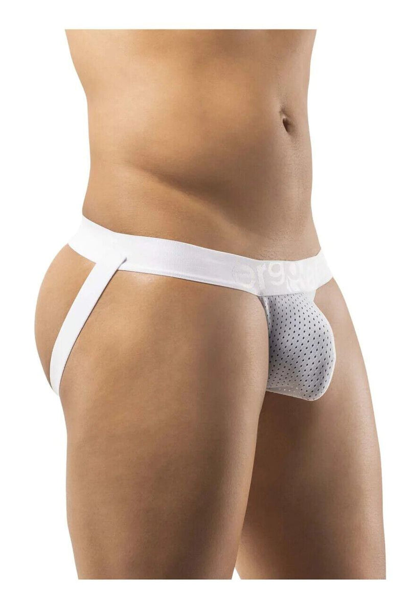 ErgoWear Jockstrap GYM Ultra Classic Jock White 0768 42 - SexyMenUnderwear.com