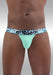 ErgoWear Jockstrap MAX SE 3D Nose-Shaped Pouch in Aqua Palms Green 1465 28 - SexyMenUnderwear.com