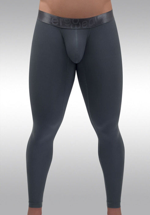 ErgoWear Leggings Max XX Contoured Pouch Sports Long Johns Dark Gray 1347 - SexyMenUnderwear.com