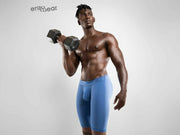 ErgoWear Long Boxer Brief Contour Pouch BIKER MAX XV Stone Blue 1155 14