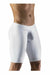 ErgoWear Long Boxer Brief Contour Pouch BIKER MAX XV White 1156 14 - SexyMenUnderwear.com