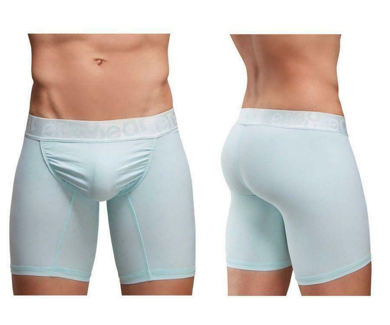 ErgoWear Long Boxer Brief FEEL XV Mid-Cut Pouch Mini Legging Trunk MINT 0986 17 - SexyMenUnderwear.com