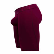 ErgoWear Long Boxer Brief Soft Contour Pouch MAX XV Breathable Burgundy 1154 14 - SexyMenUnderwear.com