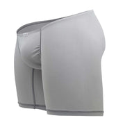 ErgoWear Long Boxer Briefs Feel GR8 Midcut Body-Defining Fit Silver 1256 - SexyMenUnderwear.com