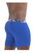 ErgoWear Long Boxer Briefs MAX SE Mid-Cut Seamed Pouch City Blue 1464 4 - SexyMenUnderwear.com
