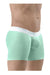 ErgoWear Long Boxer Briefs MAX SE Midcut Boxer Mint Green 1314 - SexyMenUnderwear.com