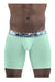 ErgoWear Long Boxer Briefs MAX SE Midcut Seamed Pouch Aqua Palms 1469 4 - SexyMenUnderwear.com