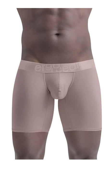 ErgoWear Long Boxer MAX XX Super Stretch Mid-Cut in Dusty Pink 1329 81 - SexyMenUnderwear.com