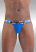ErgoWear Men's Thongs MAX SE Large 3Dimensional Pouch Thong City Blue 1461 3 - SexyMenUnderwear.com