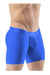 ErgoWear Midcut Boxer Stretchy Boxer Briefs MAX XX 3D-Pouch Cobalt 1296 - SexyMenUnderwear.com