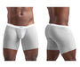 ErgoWear Midcut SLK Body Defining Boxer Briefs Seamed Pouch Light Gray 1378 15 - SexyMenUnderwear.com