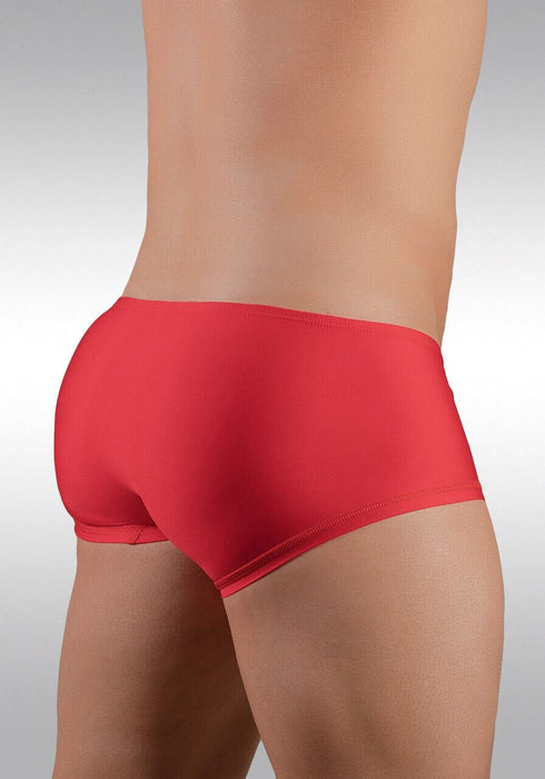 ERGOWEAR Mini Boxer X4D Enhancing Pouch Hyper Soft Fabric Red 1235 - SexyMenUnderwear.com