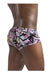 ErgoWear Mini Swimwear FEEL Swim-Trunks Super Soft in Comic Patern 1418 - SexyMenUnderwear.com