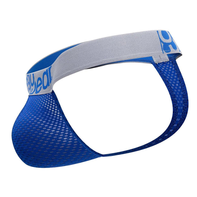 ErgoWear Pouch Thong MAX Mesh Stretchy Breathable Thongs Cobalt Blue 1211 10 - SexyMenUnderwear.com