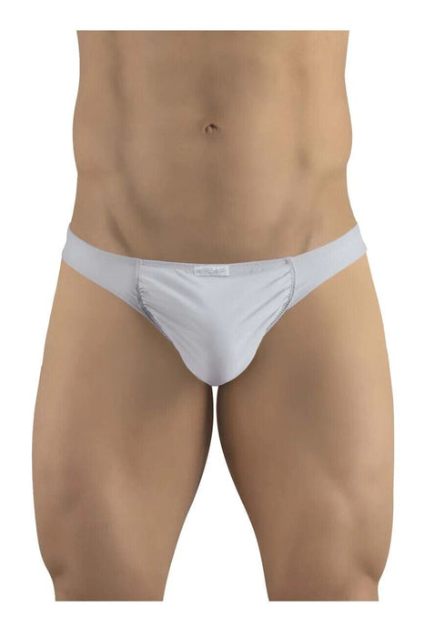 ErgoWear Soft Thong Feel GR8 Quick Dry Microfiber Thongs Silver 1253 8 - SexyMenUnderwear.com