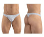 ErgoWear Soft Thong Feel GR8 Quick Dry Microfiber Thongs Silver 1253 8 - SexyMenUnderwear.com