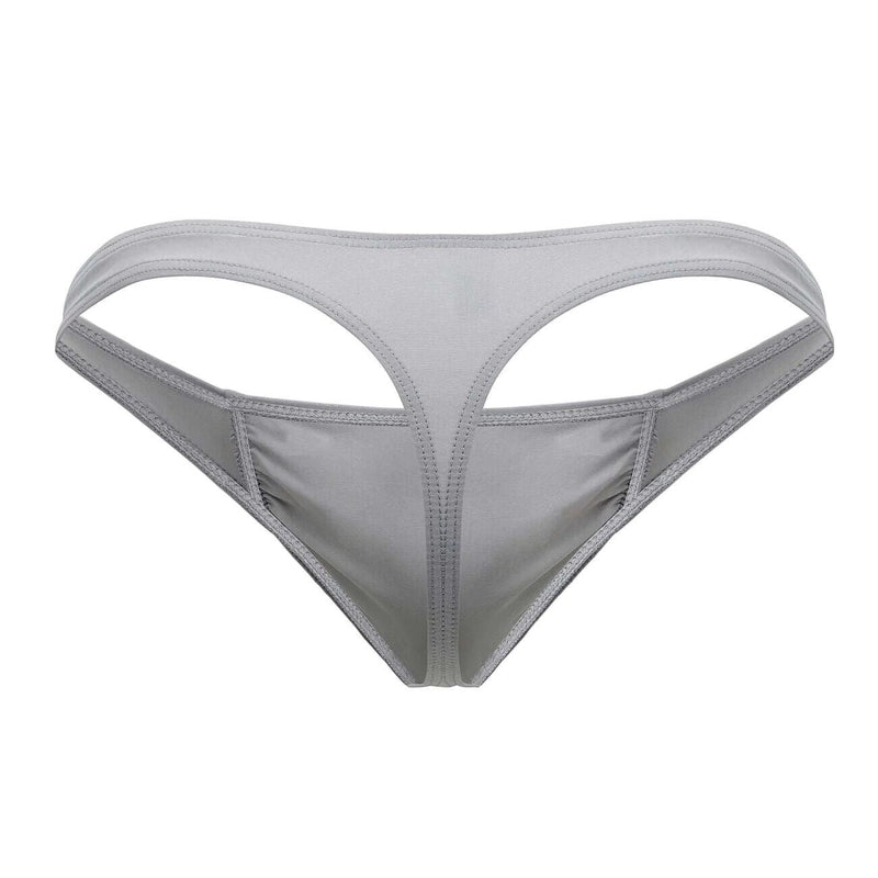ErgoWear Soft Thong Feel GR8 Quick Dry Microfiber Thongs Silver 1253 8 - SexyMenUnderwear.com