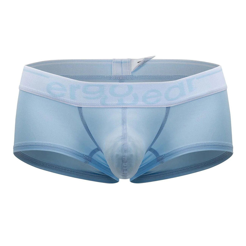 ErgoWear Stretchy Boxer Trunks MAX SE Comfort Light Blue 1309 - SexyMenUnderwear.com