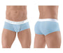 ErgoWear Stretchy Boxer Trunks MAX SE Comfort Light Blue 1309 - SexyMenUnderwear.com
