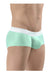 ErgoWear Stretchy Boxer Trunks MAX SE Comfort Mint Green 1313 - SexyMenUnderwear.com
