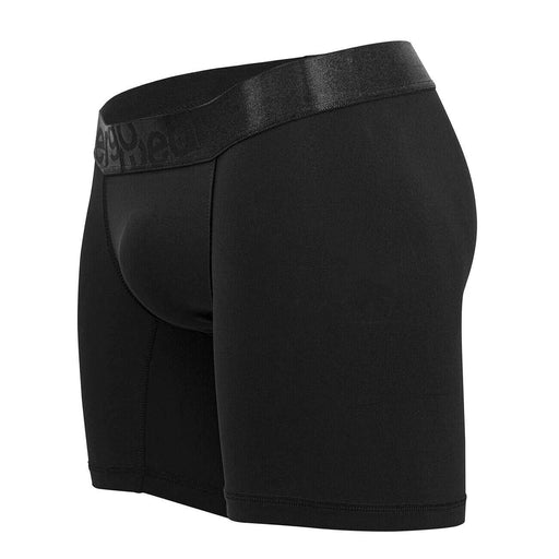 ErgoWear Stretchy Long Boxer Briefs Feel XX Ultra-Low Rise Black 1408 - SexyMenUnderwear.com