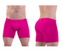 ErgoWear Stretchy Long Boxer Feel XX Ultra Low-Rise Midcut Raspberry Pink 1404 - SexyMenUnderwear.com