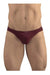 ErgoWear Super Lightweight Thongs Feel GR8 Burgundy 1249 8 - SexyMenUnderwear.com
