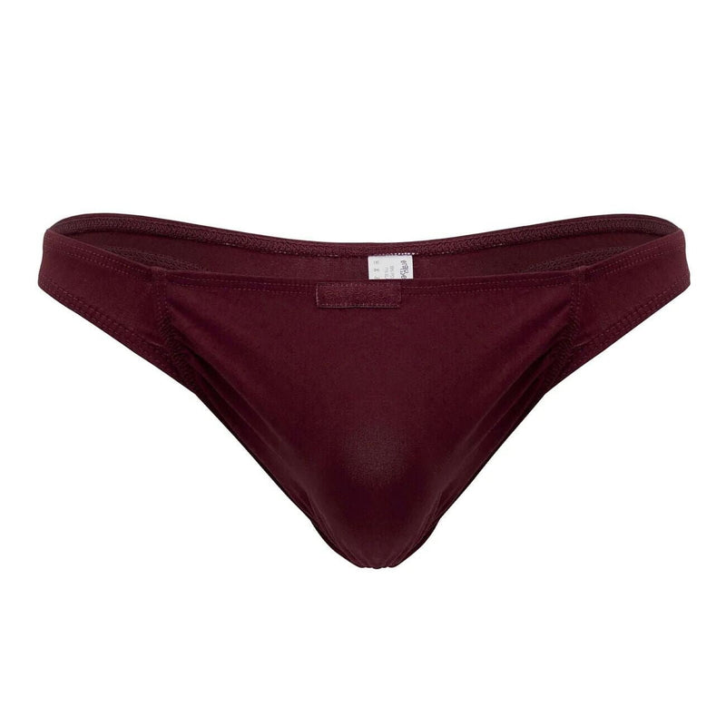 ErgoWear Super Lightweight Thongs Feel GR8 Burgundy 1249 8 - SexyMenUnderwear.com