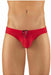 ErgoWear Swim-Brief X4D Low-Rise Bikini Classic Swimwear Red 1049 19 - SexyMenUnderwear.com