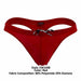 ErgoWear Swimwear X4D Sporty Feel Stretchy Swim-Thong Red 1048 16 - SexyMenUnderwear.com