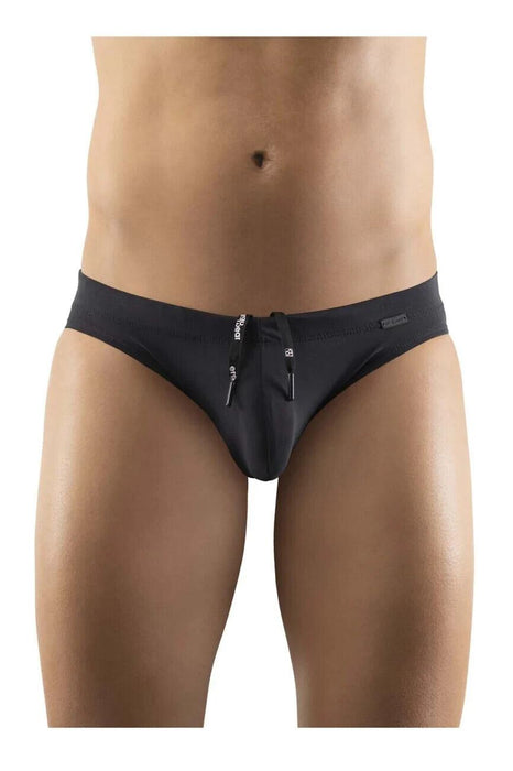 ErgoWear Swimwear X4D SW Silky Swim-Briefs With Seamed Pouch Black 1229 4 - SexyMenUnderwear.com