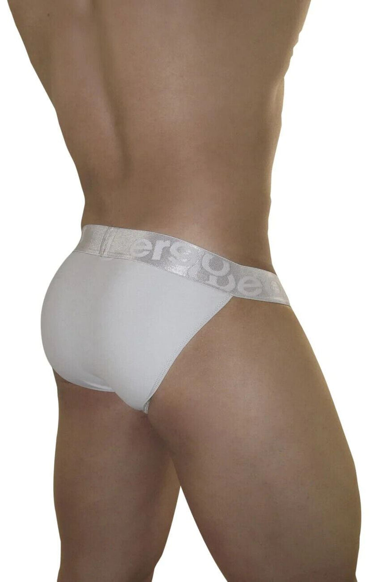 ErgoWear Tanga Brief MAX XV Bikini Briefs Low-Rise Chrysler Gray 1357 52 - SexyMenUnderwear.com