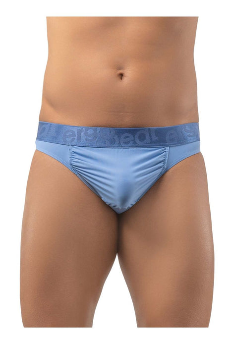 ErgoWear Thong FEEL XV Low Rise Super Soft Elastic Thongs Stonewash Blue 1203 - SexyMenUnderwear.com