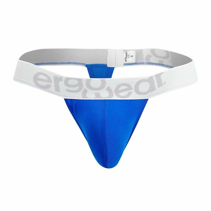 ErgoWear Thong Max Modal Silky Soft Microfiber Fabric Blue 1032 40 - SexyMenUnderwear.com
