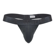 ErgoWear Thong MAX XX Pure Luxury Soft Thongs Resilient Dark Gray 1285 66 - SexyMenUnderwear.com