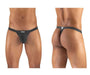 ErgoWear Thong Silky Soft Microfiber Thongs Seamed Pouch Dark Gray 1135 3 - SexyMenUnderwear.com