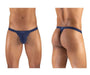 ErgoWear Thong Silky Soft Microfiber Thongs Seamed Pouch Navy Blue 1147 2 - SexyMenUnderwear.com