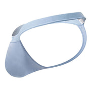 ErgoWear Thong Silky Soft Microfiber Thongs Seamed Pouch Sky Blue 1143 3 - SexyMenUnderwear.com