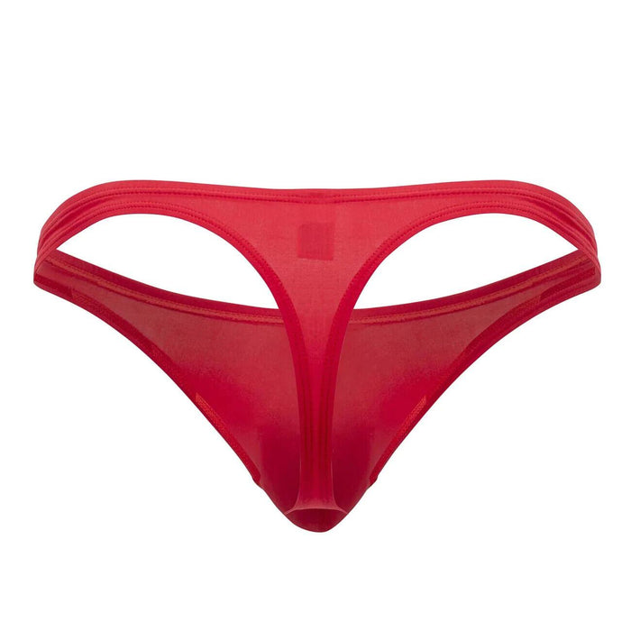 ERGOWEAR Thong X4D With 3D-Pouch Minimal Flat-Sewn Seams Red 1233 10 - SexyMenUnderwear.com